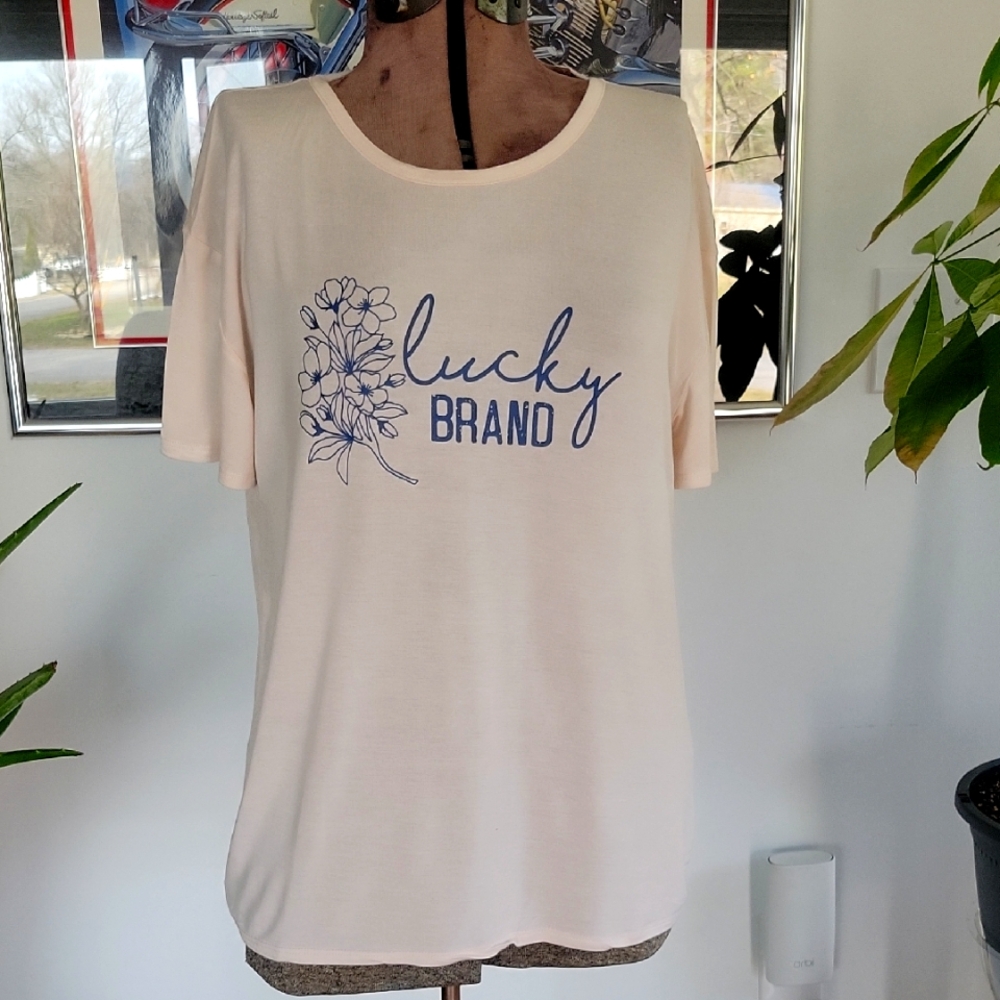 Lucky Brand Top Small Cream